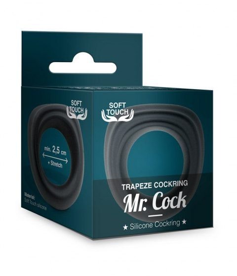 Mr Cock Trapeze Silicone Cockring Black Mr Cock Trapeze Silicone Cockring Black Silicone Cockring Black