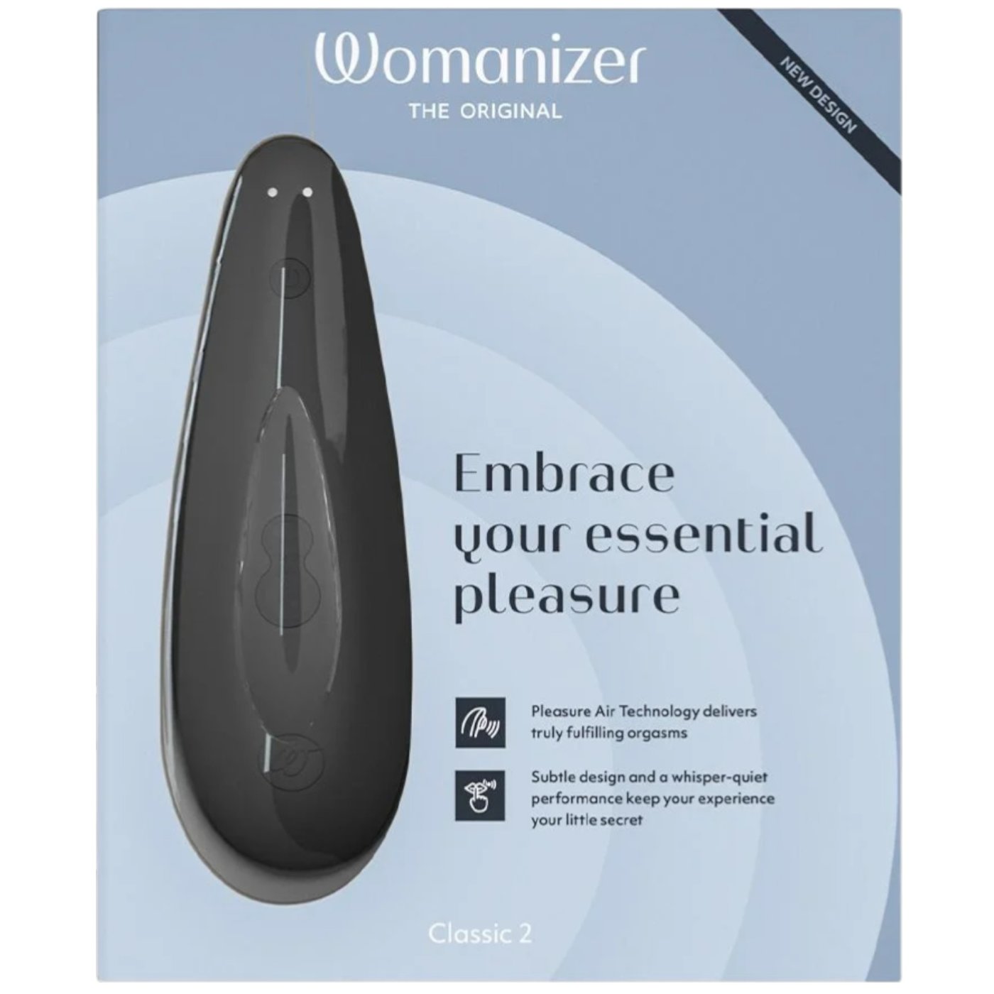 Womanizer Classic 2 Rechargeable Clitoral Suction Stimulator Bordeaux
