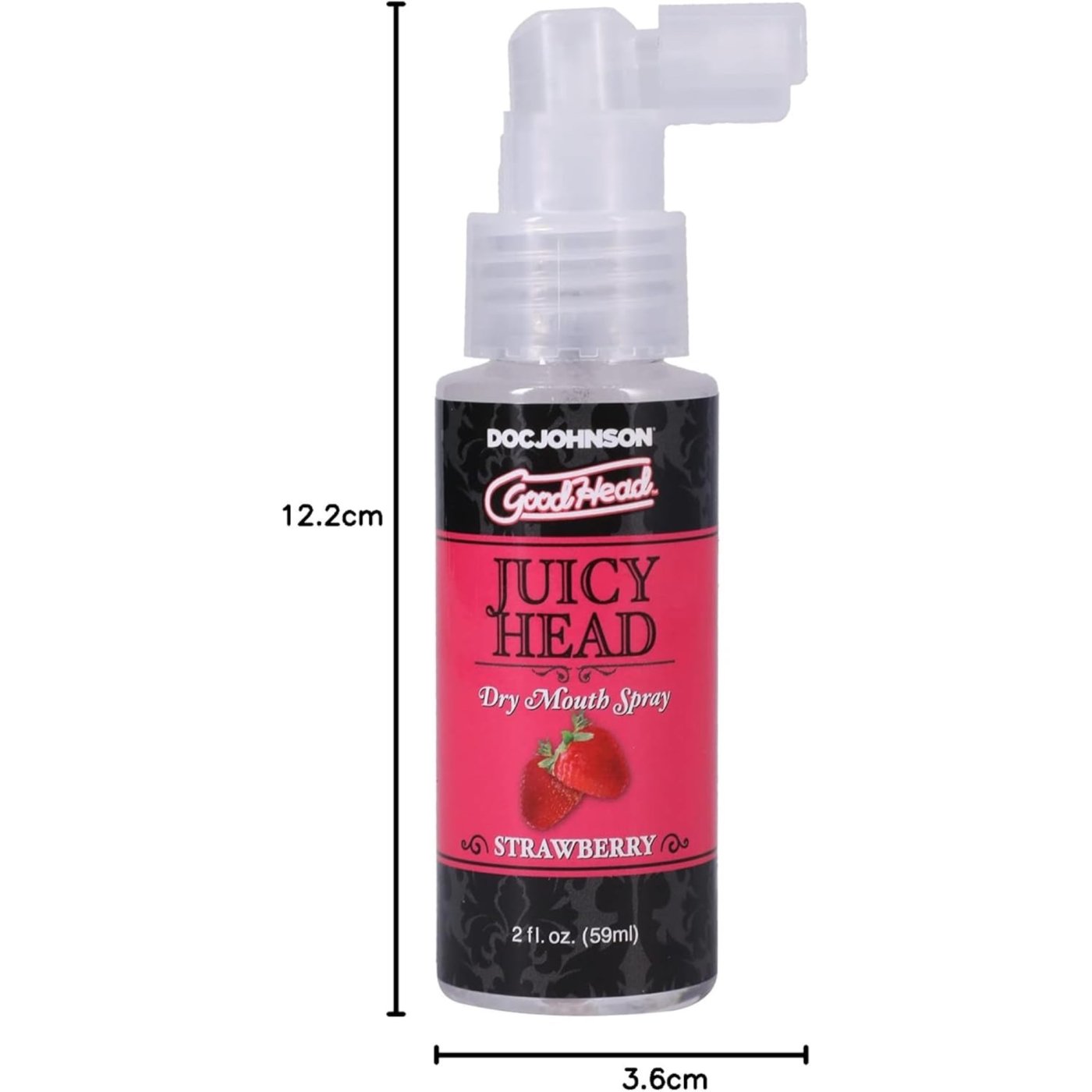 GoodHead Juicy Head Dry Mouth Spray Strawberry 59ml