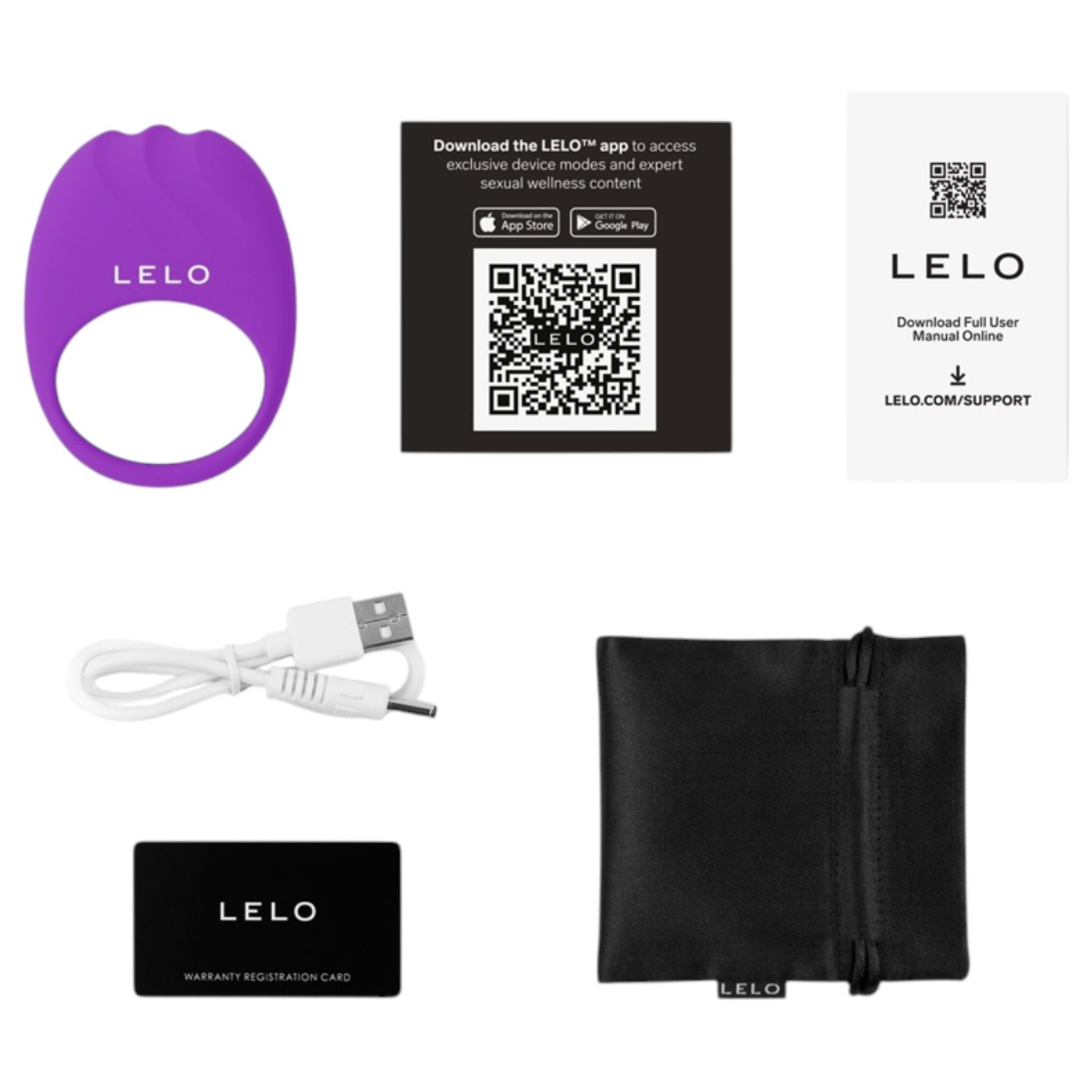 LELO Lifeguard Originals App Controlled Vibrating Cock Ring
