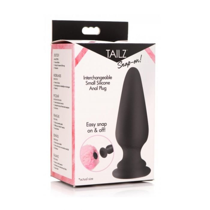 Tailz Snap-On Interchangeable Unisex Small Silicone Anal Plug