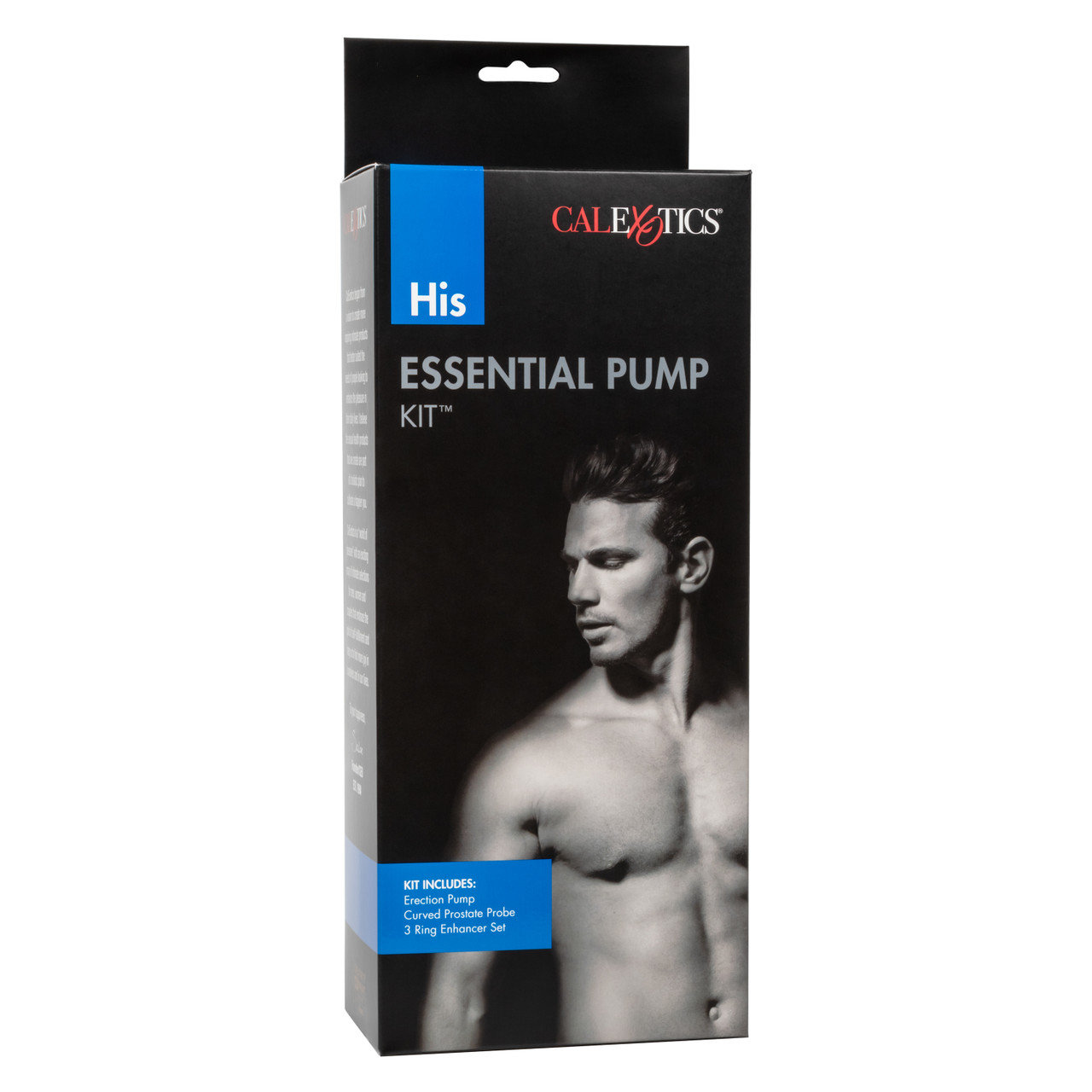 CalExotics His Essential Pump Kit Manual Penis Pump Set
