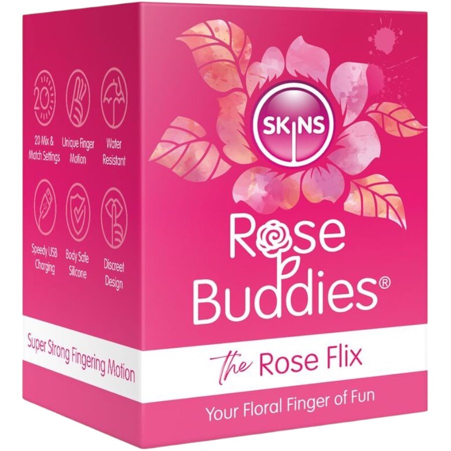 Skins Rose Buddies Rose Flix Licking Clitoral Vibrator