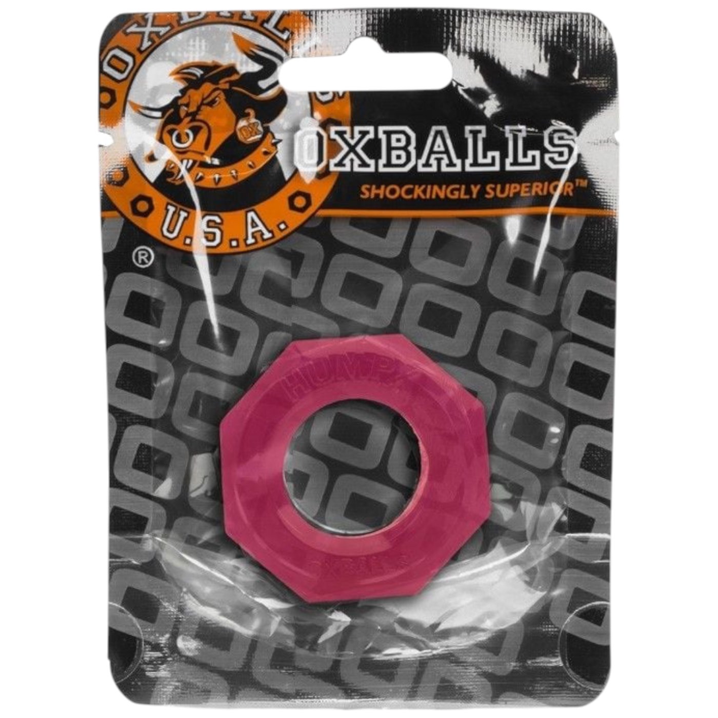Oxballs Humpballs Cock Ring Hot Pink