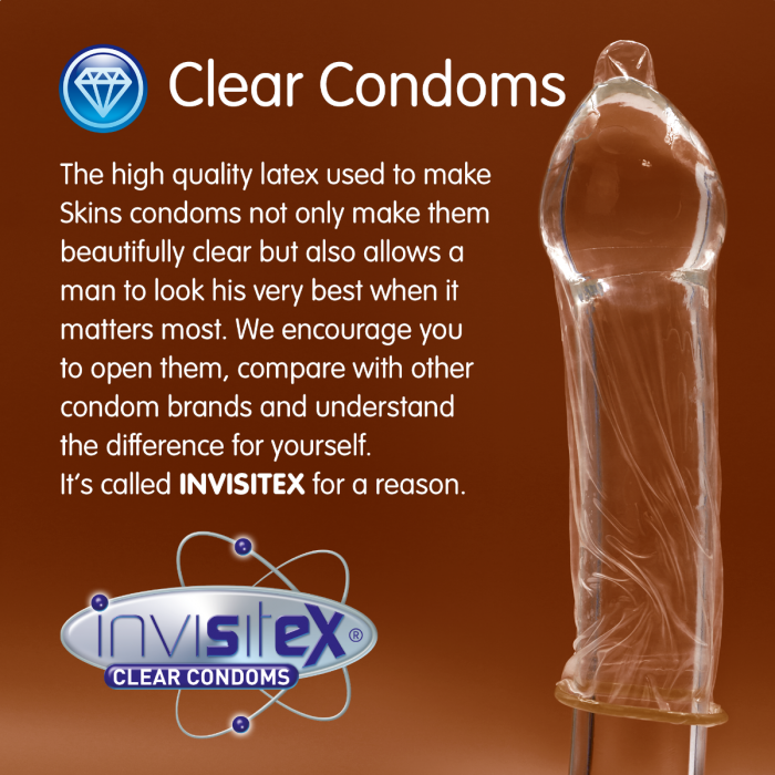 Skins Condoms Chocolate 4 Pack