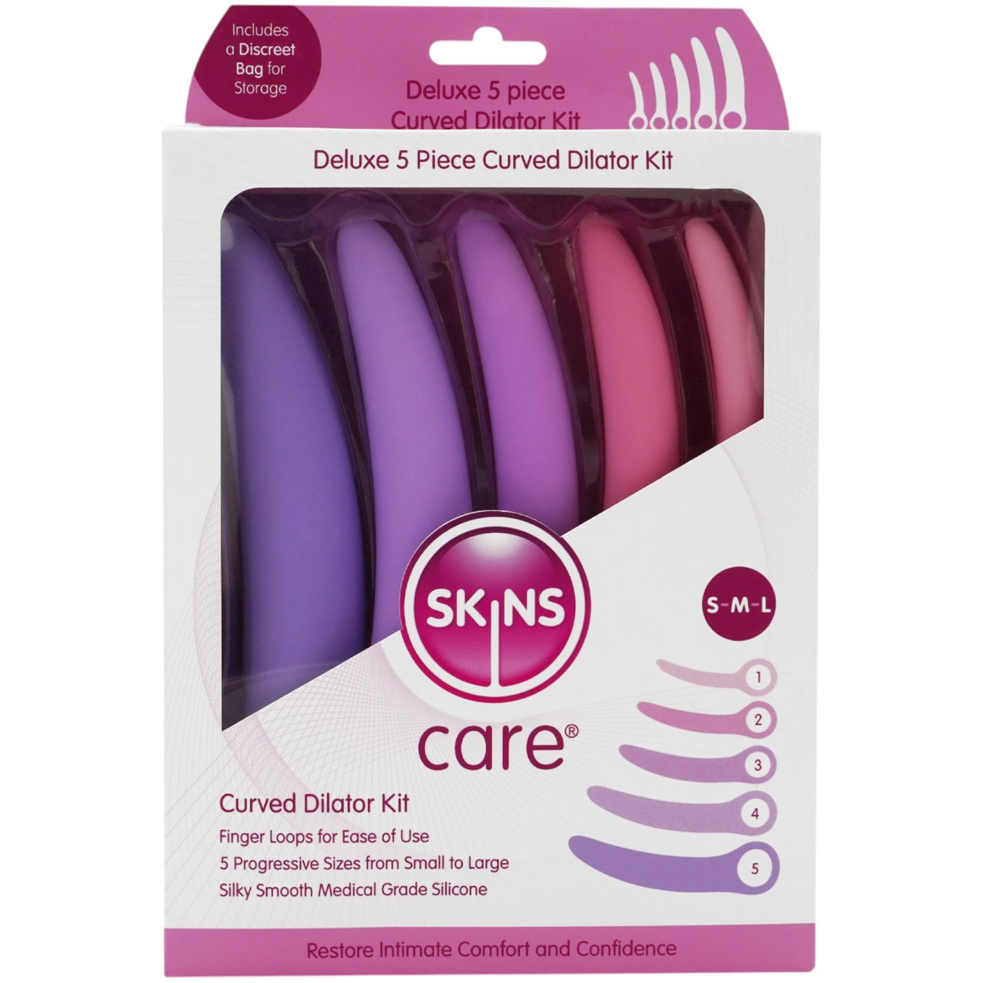 Skins Care Curved Dilators Set S-L (5 Pack)