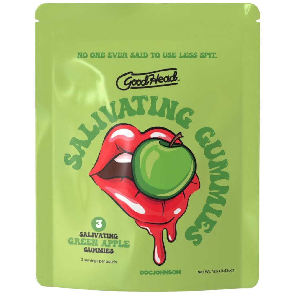 GoodHead Salivating Gummies Green Apple (3 Pack)