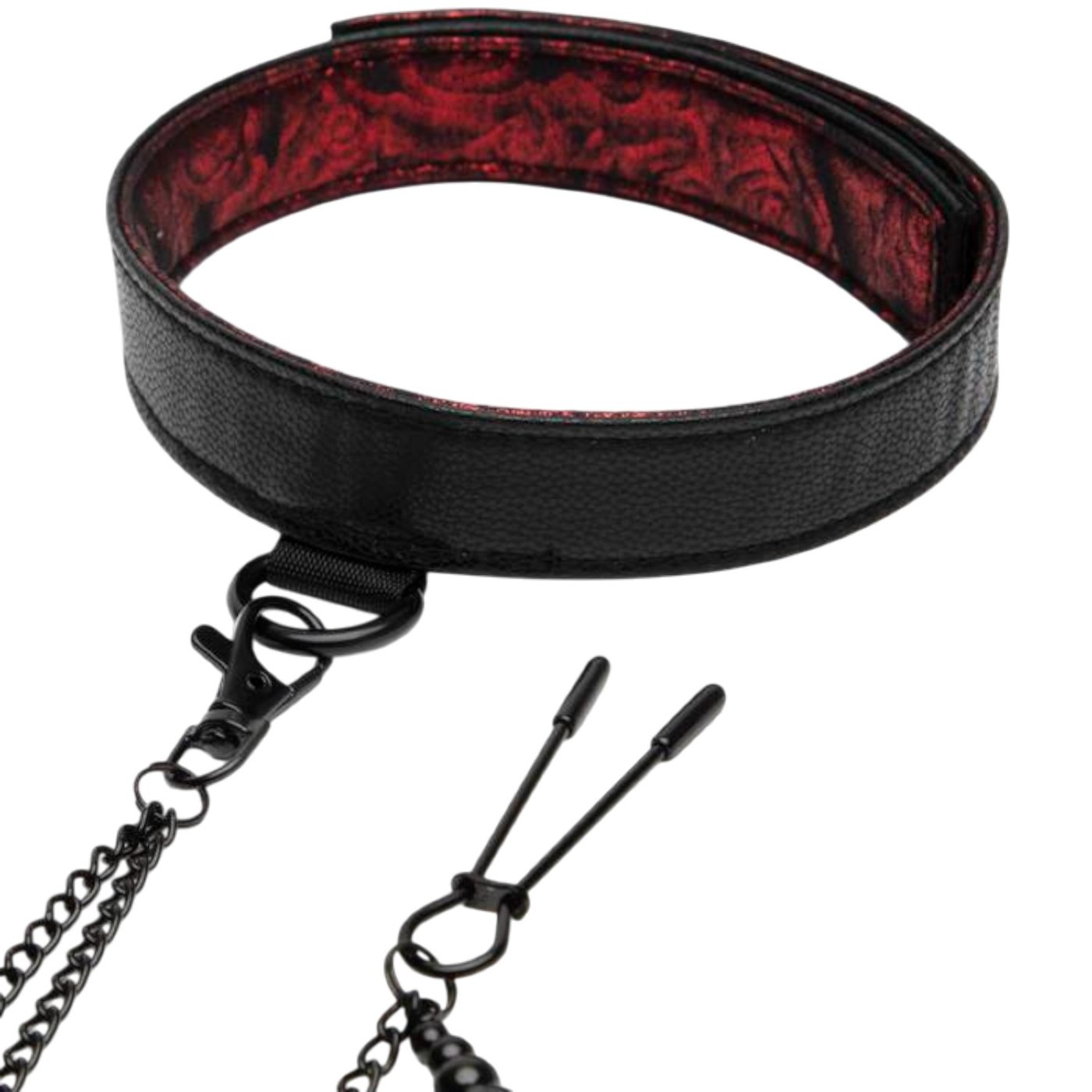 Fifty Shades of Grey Sweet Anticipation Collar & Nipple Clamps Set