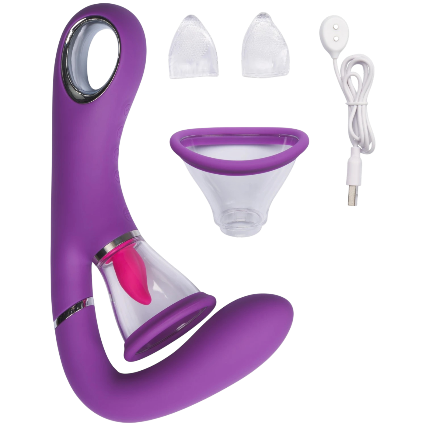 Fantasy for Her Ultimate Pleasure Pro Clit Sucker & G-Spot Vibrator