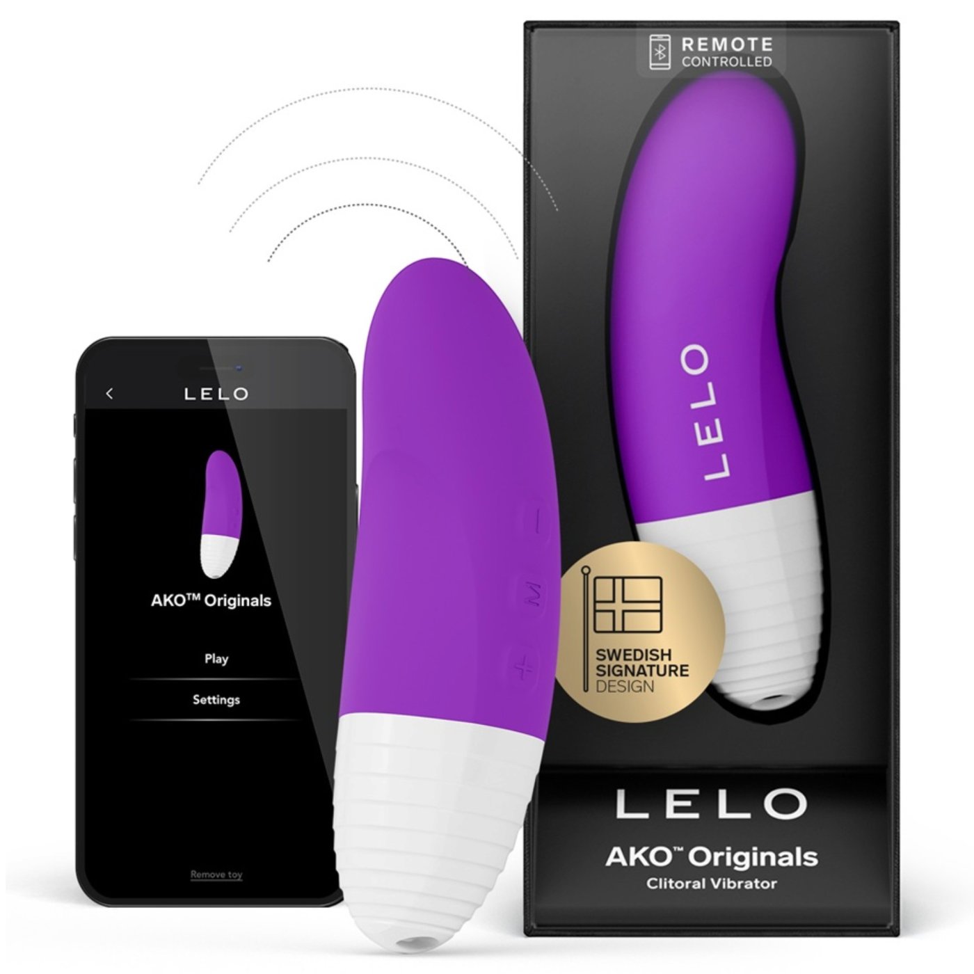 LELO AKO Originals App Controlled Clitoral Vibrator