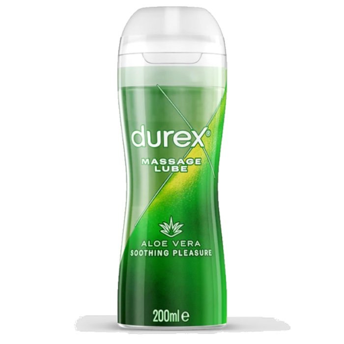 Durex 2 in 1 Soothing Aloe Vera Massage Water Based Lube 200ml