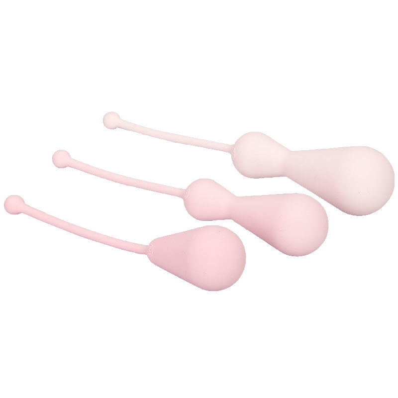 CalExotics Weighted Silicone Kegel Training Kit