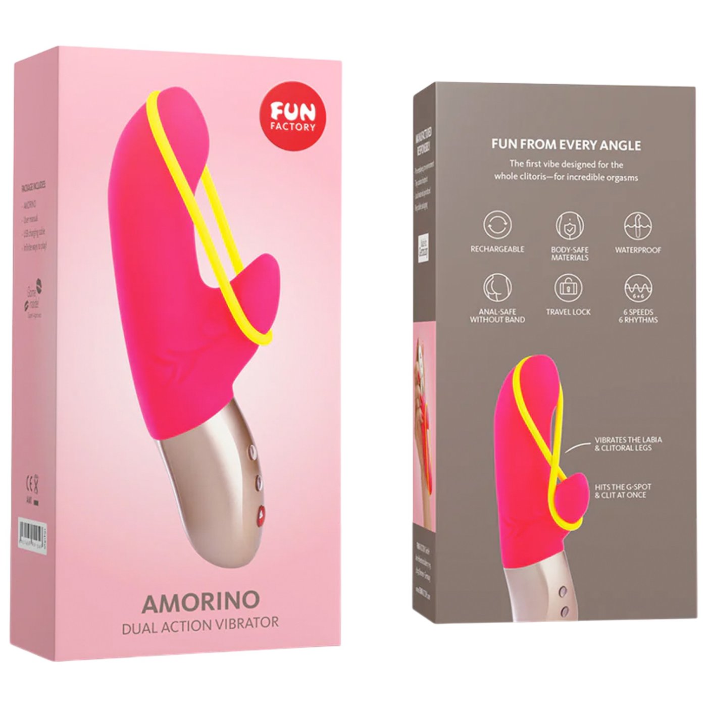 Fun Factory Amorino Rechargeable Rabbit Vibrator