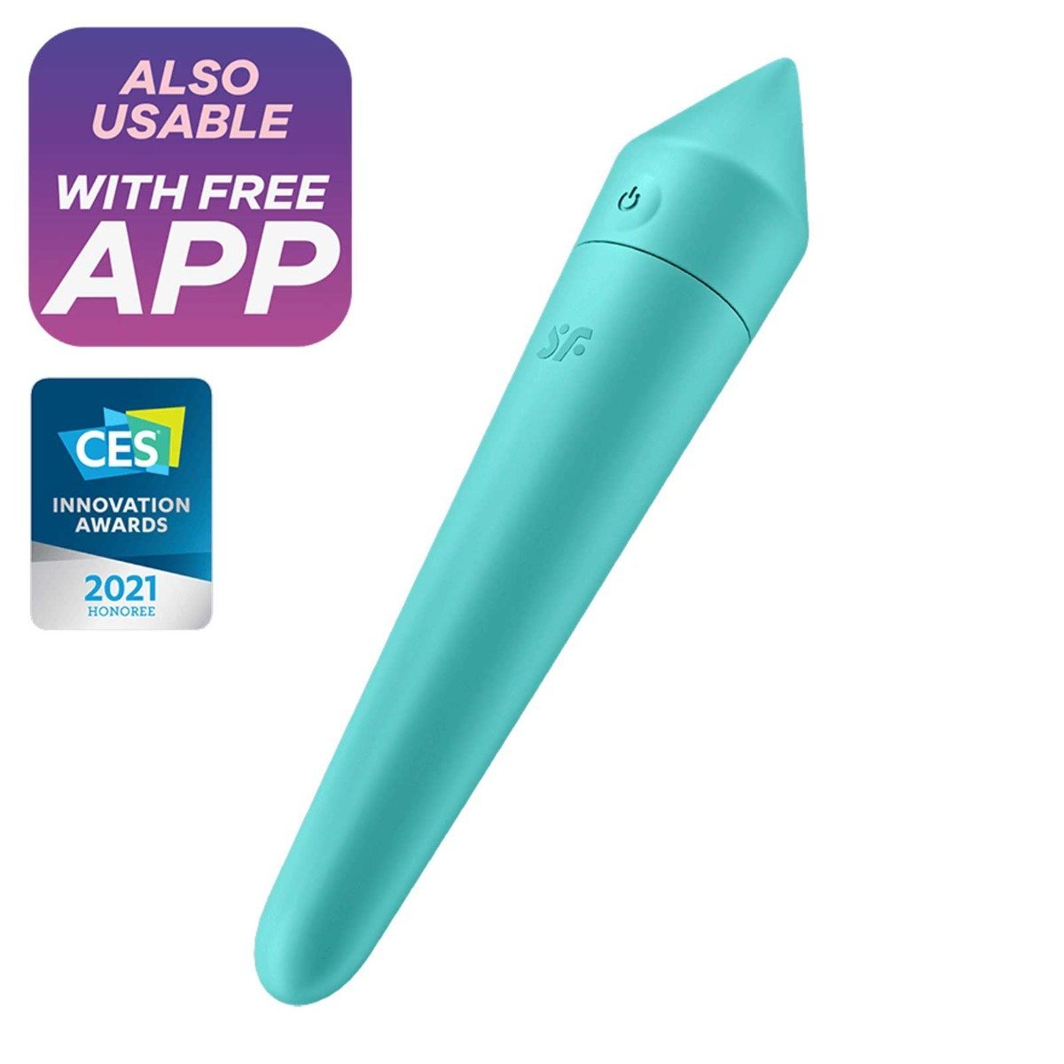 Satisfyer Ultra Power Bullet 8 Vibrator Turquoise