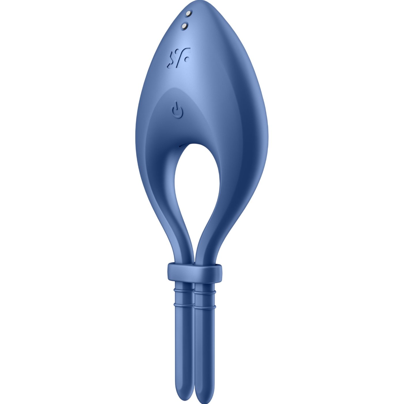 Satisfyer Bullseye App Controlled Vibrating Cock Ring Blue