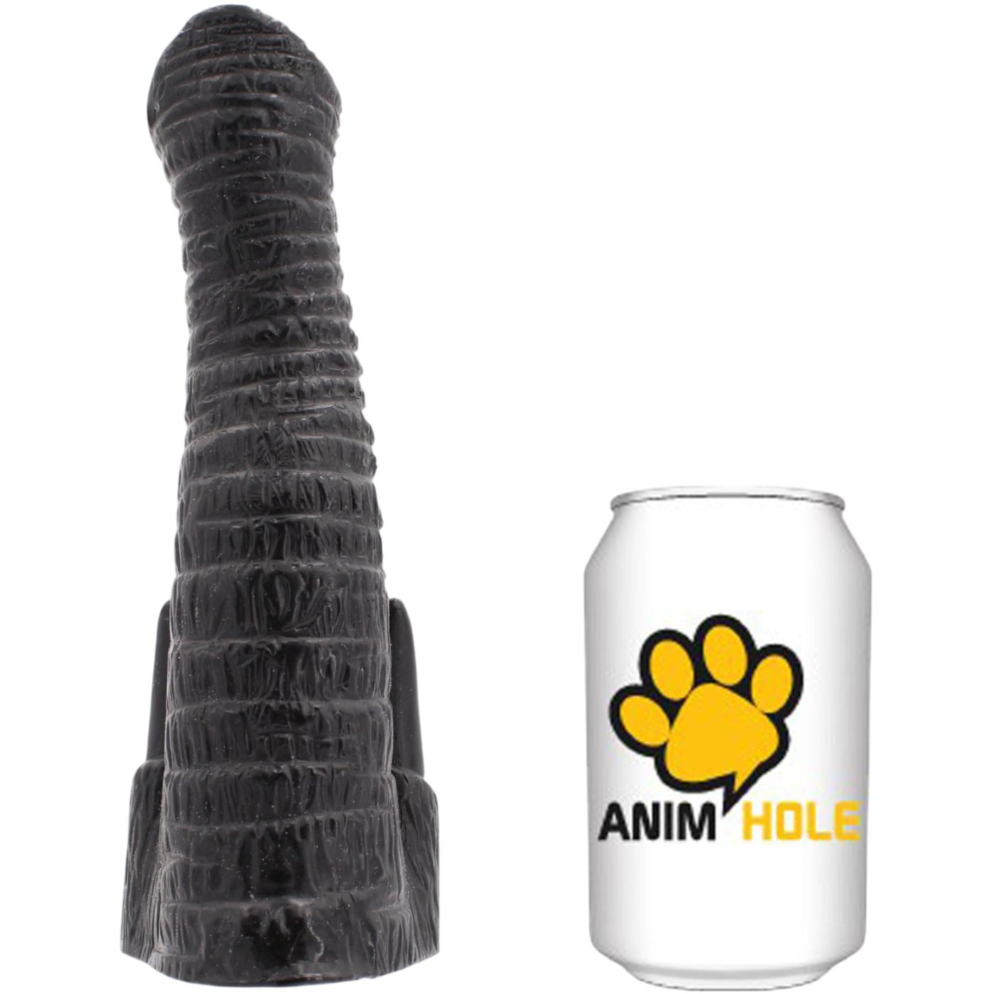 Animhole Djumbo Black Dildo 7 Inch