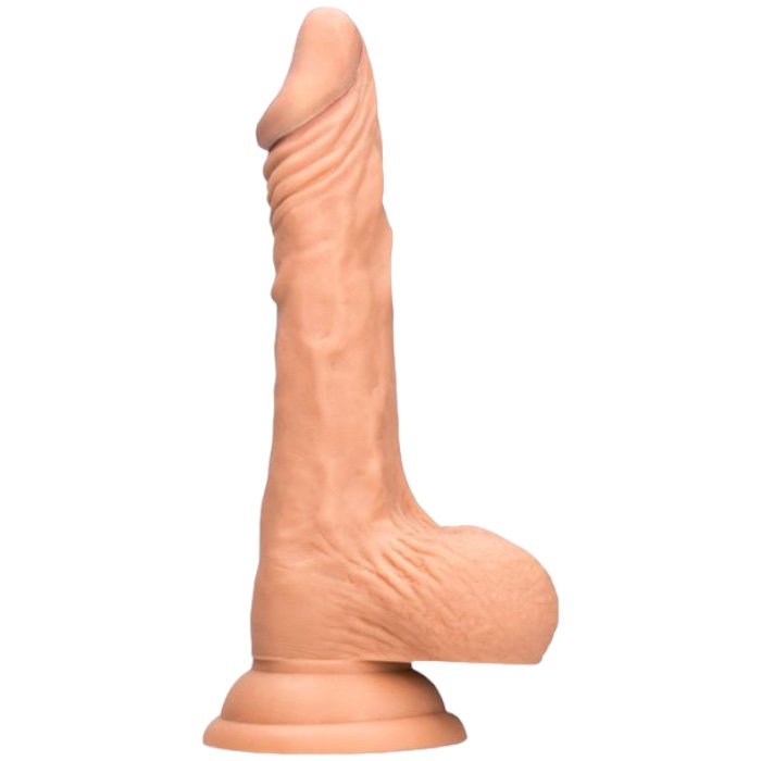 RealRock Realistic Dong with Balls and Suction Cup 10 Inch