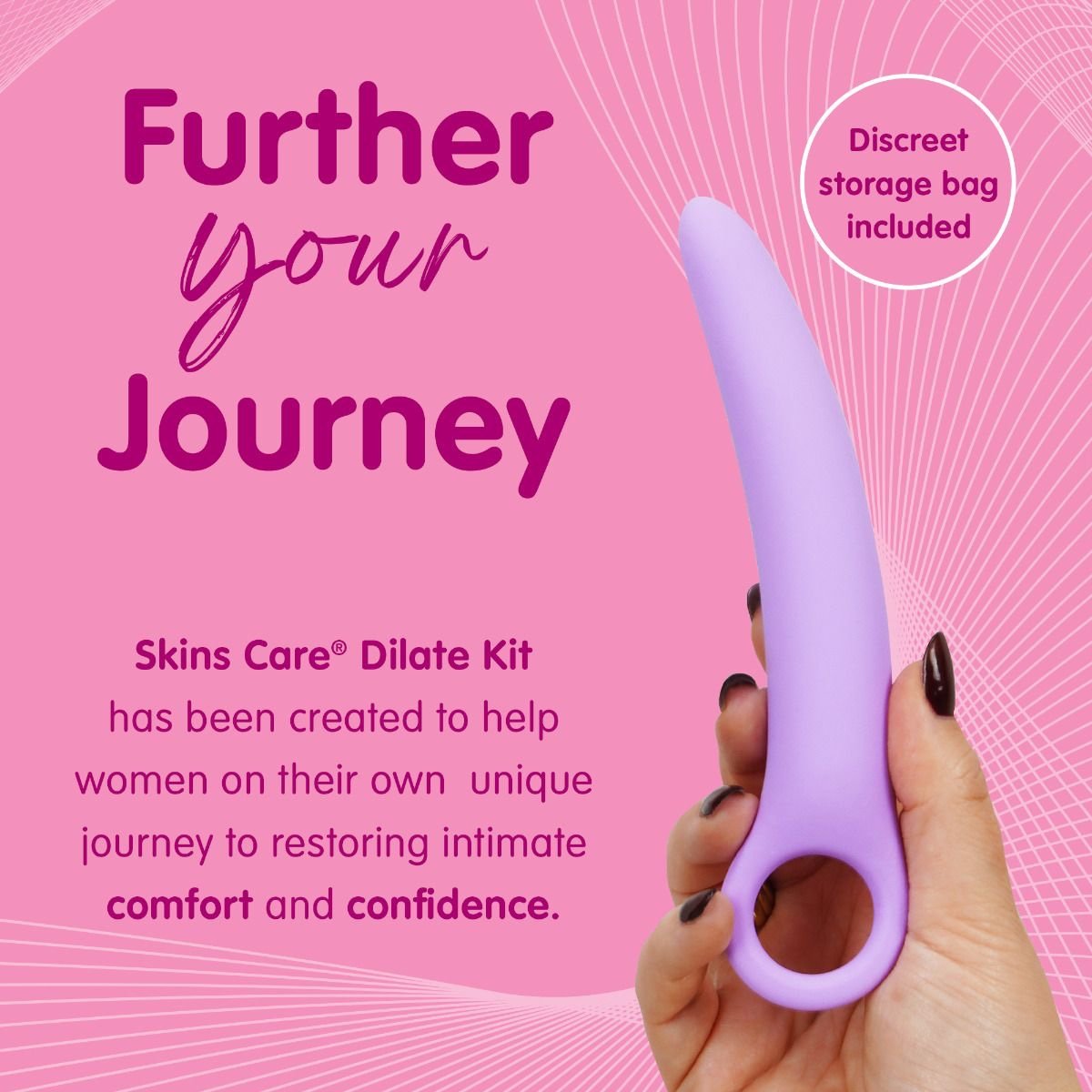 Skins Care Curved Dilators Set S-M (3 Pack)
