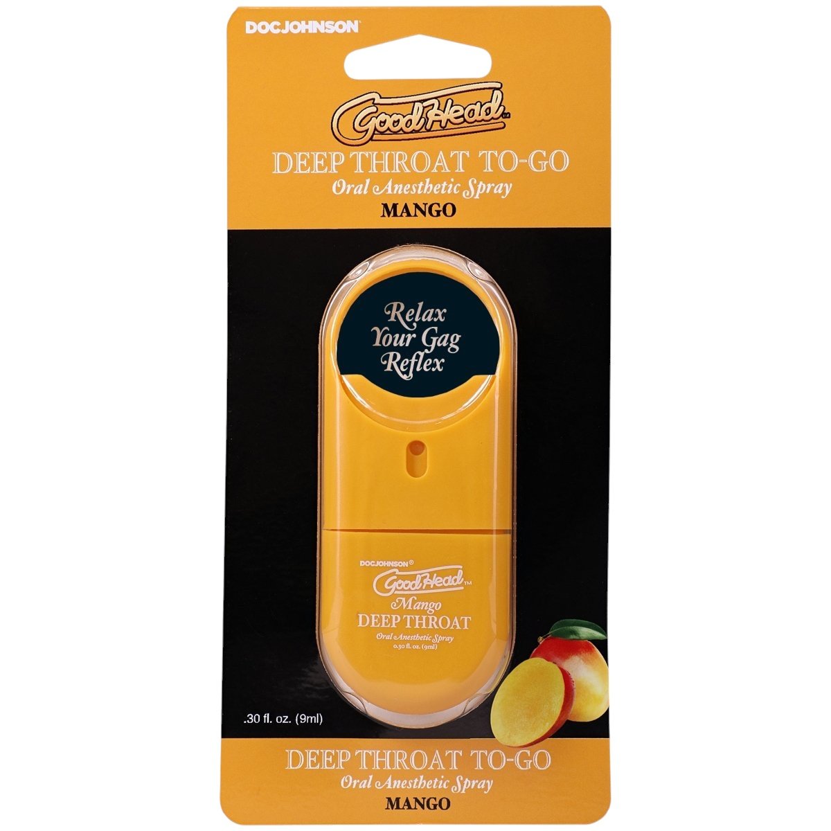 GoodHead Desensitising Deep Throat Spray To-Go Mango 9ml