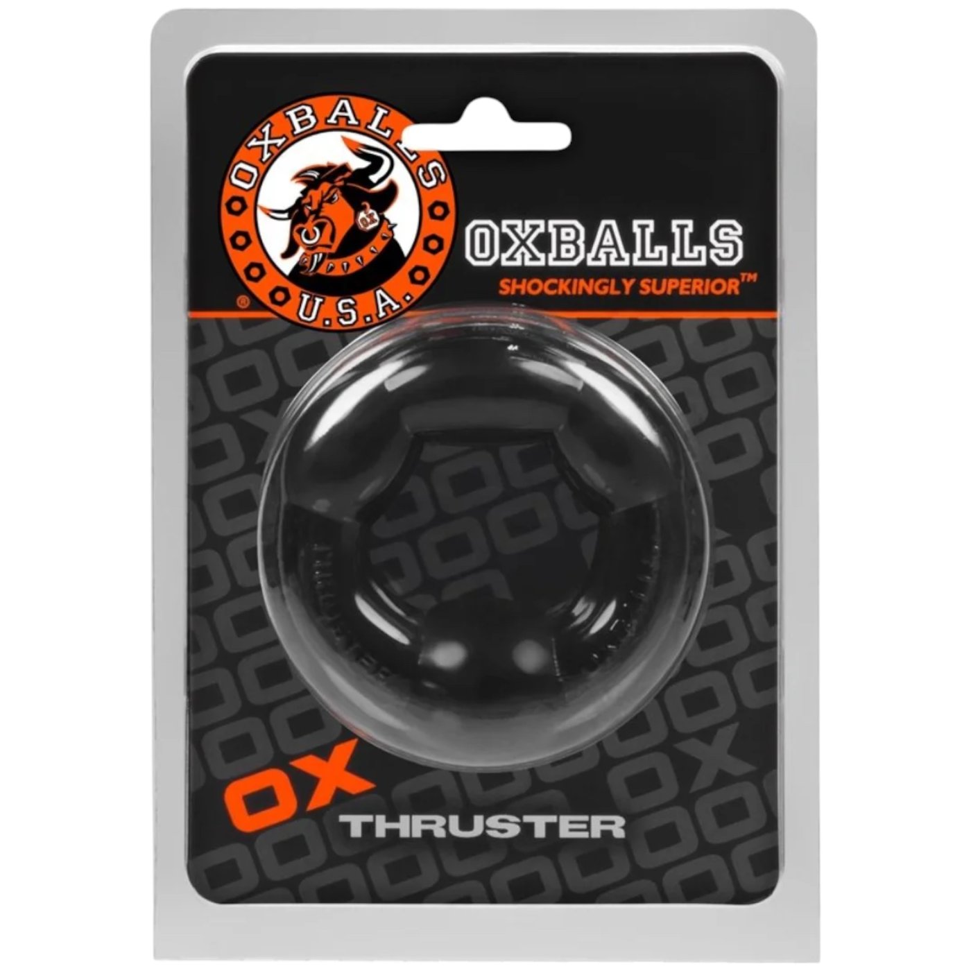 Oxballs Thruster Cock Ring Black