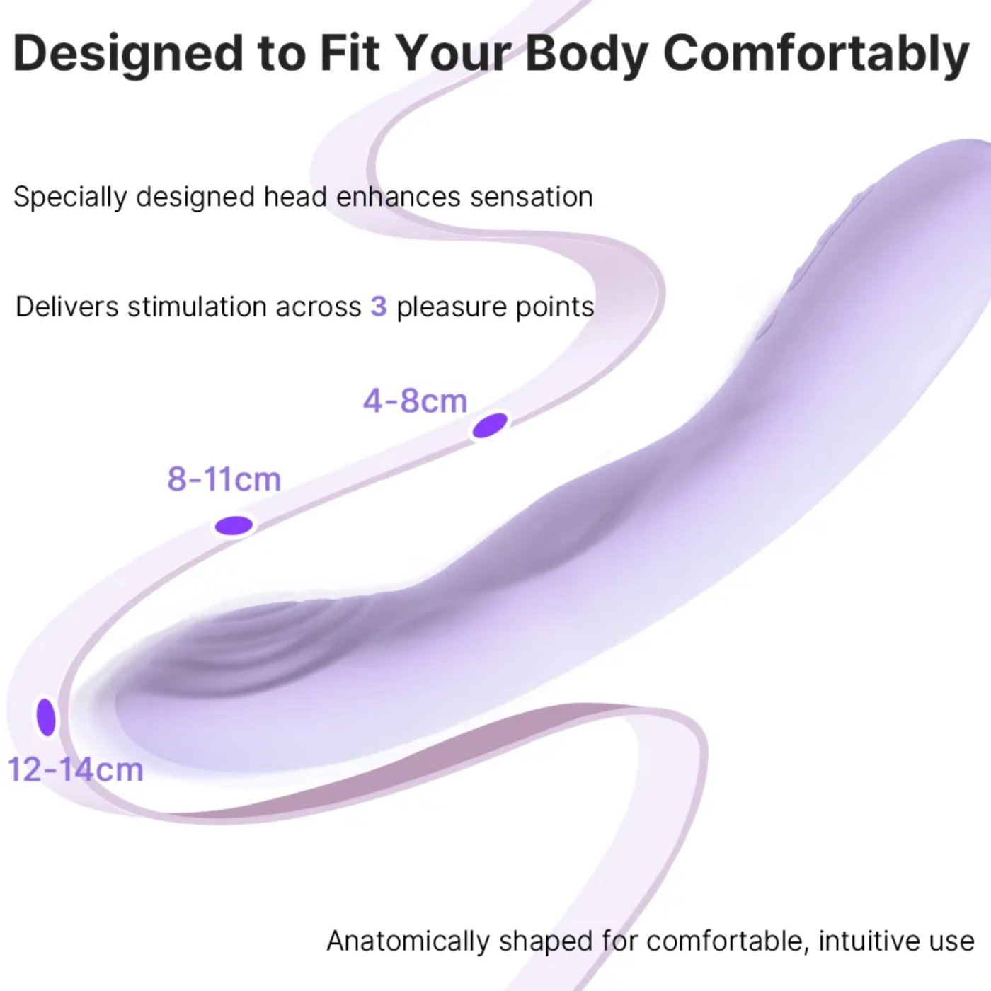 Svakom Selena App Controlled Thrusting G Spot Vibrator with Heating