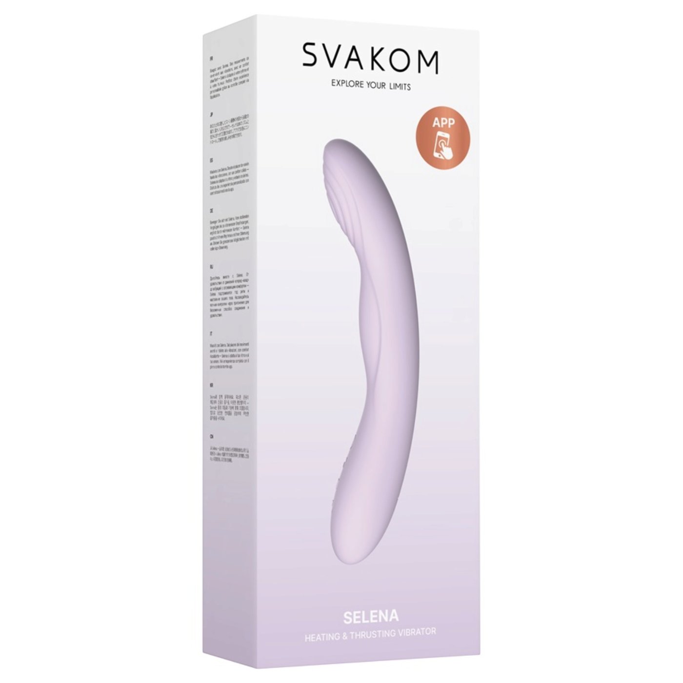 Svakom Selena App Controlled Thrusting G Spot Vibrator with Heating