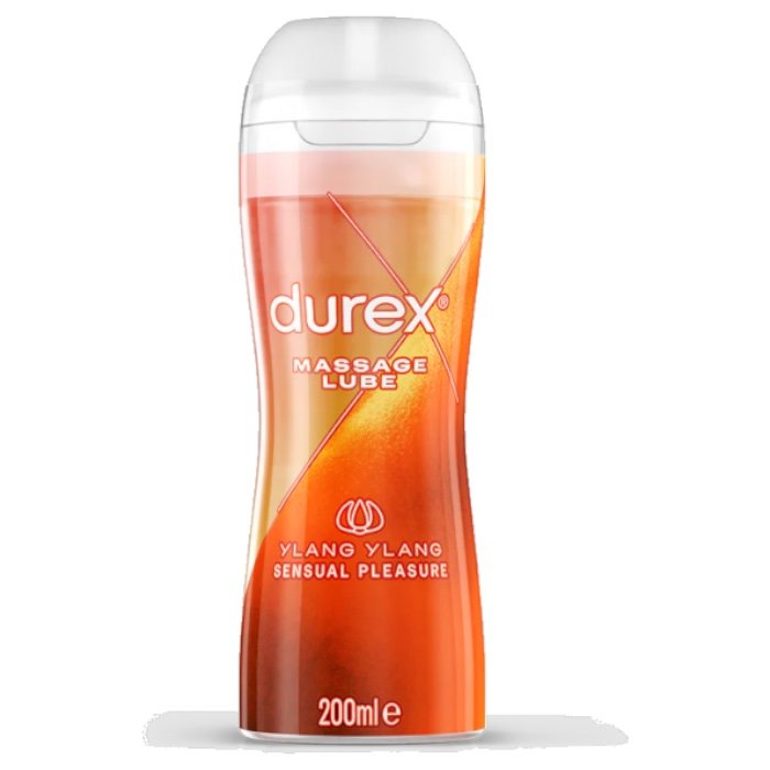 Durex 2 in 1 Sensual Massage Water Based Lube Ylang Ylang 200ml
