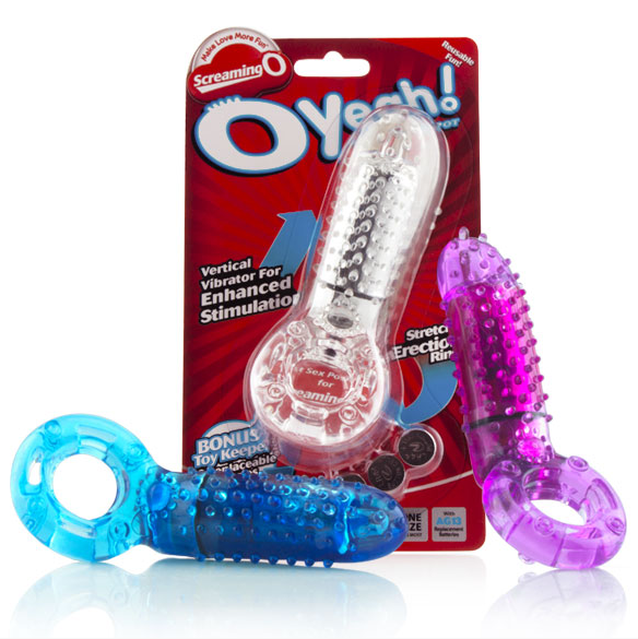 Screaming O Yeah Vibrating Cock Ring (Assorted)