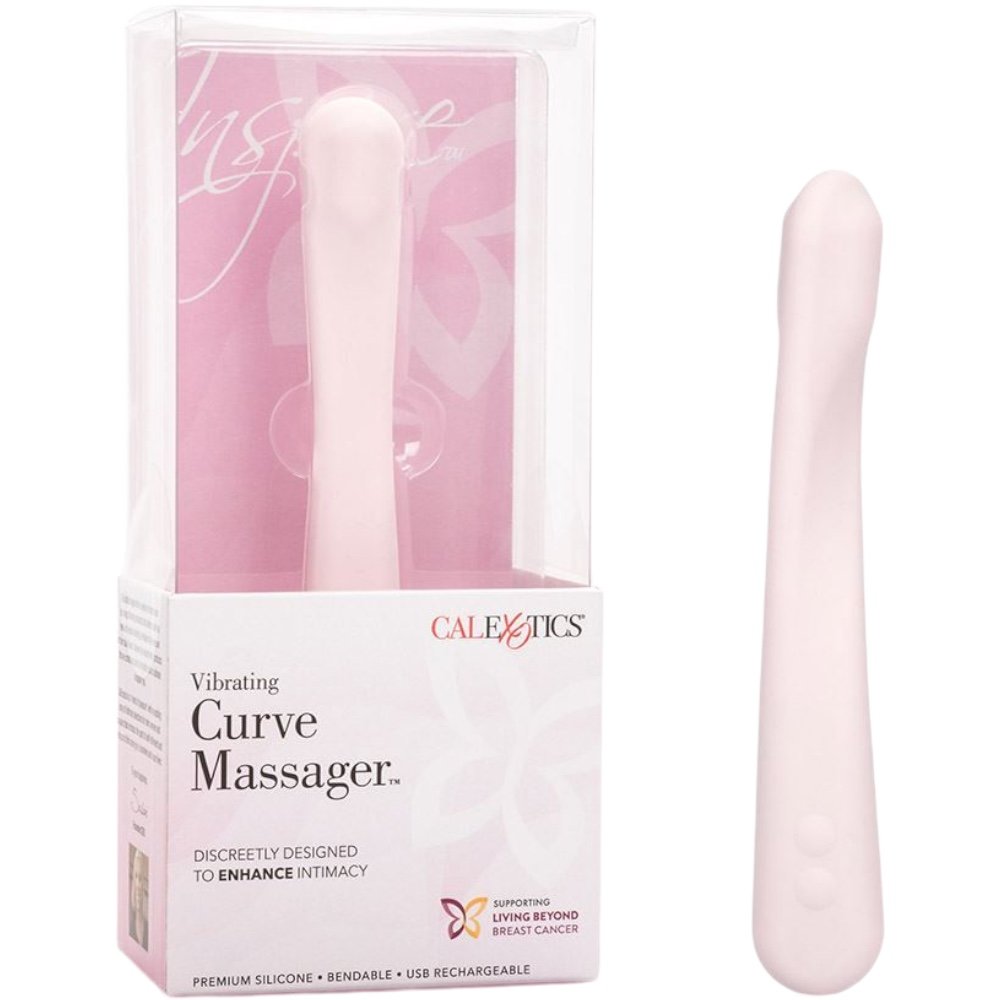 CalExotics Inspire Vibrating Curve Massager Pink