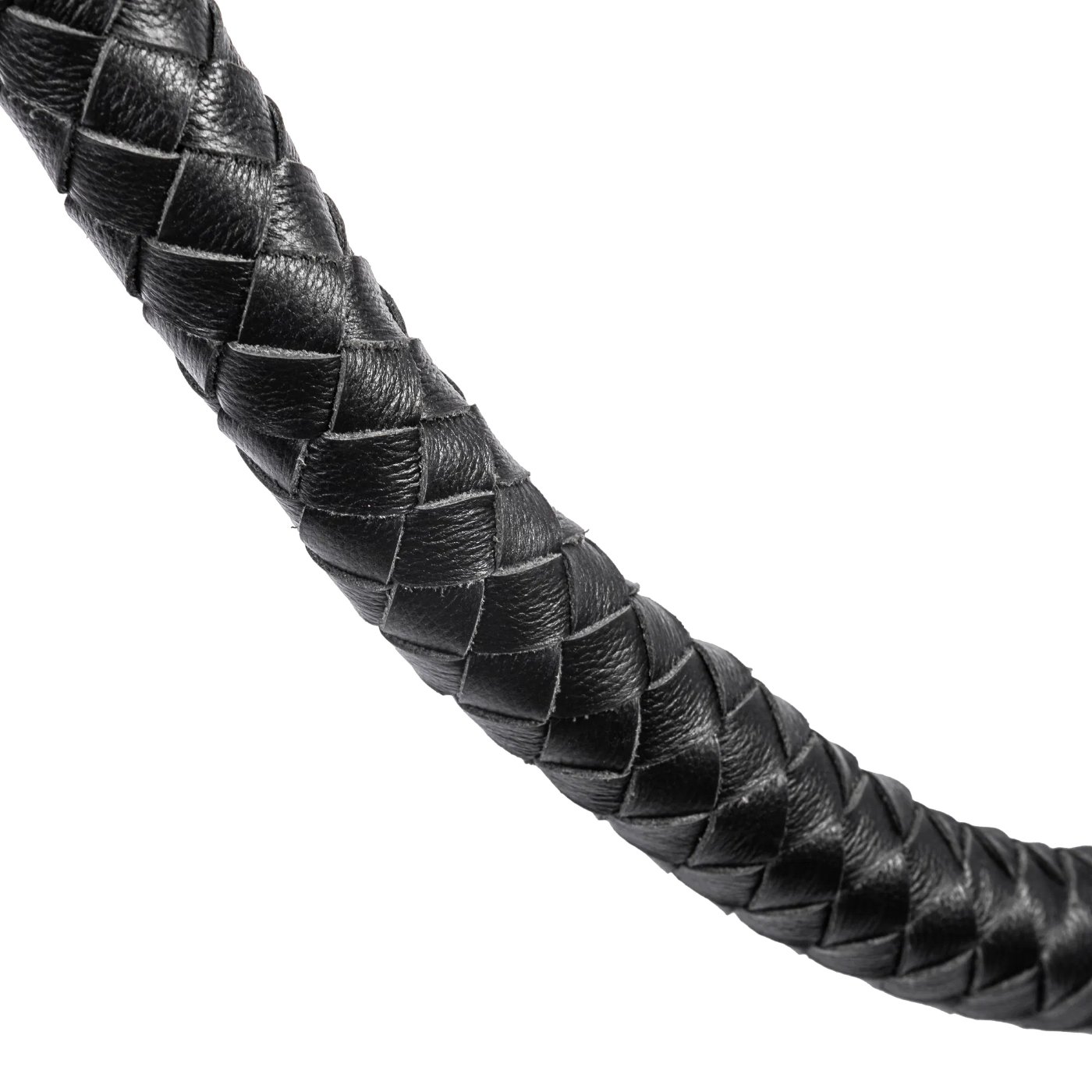 Rimba Firm Arabian Bull Whip for BDSM Play Black