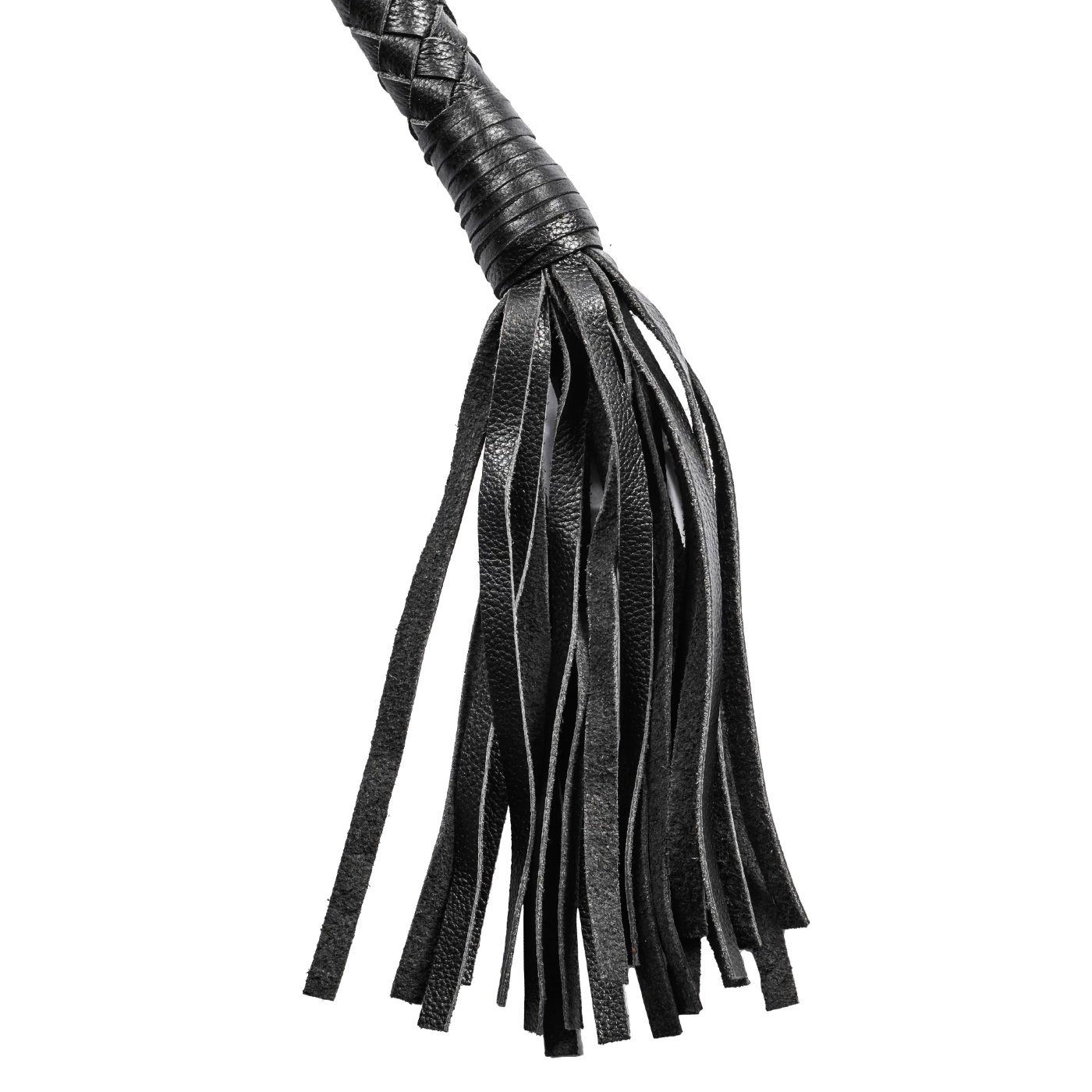 Rimba Firm Arabian Bull Whip for BDSM Play Black