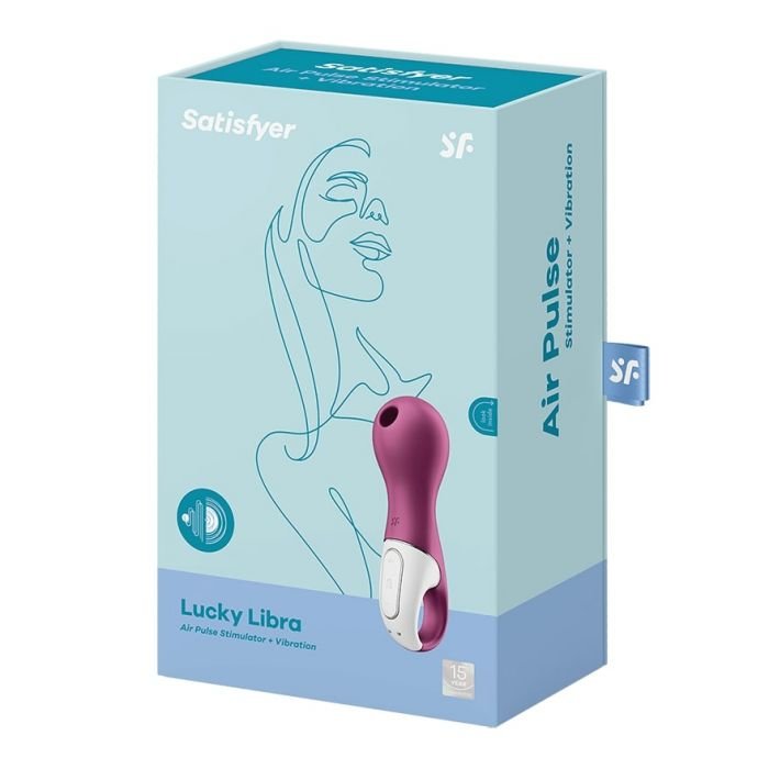 Satisfyer Lucky Libra Clitoral Stimulator Berry
