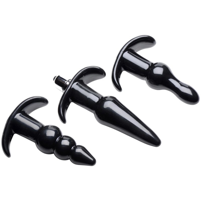Frisky Thrill Trio Anal Plug Set (3 Piece)