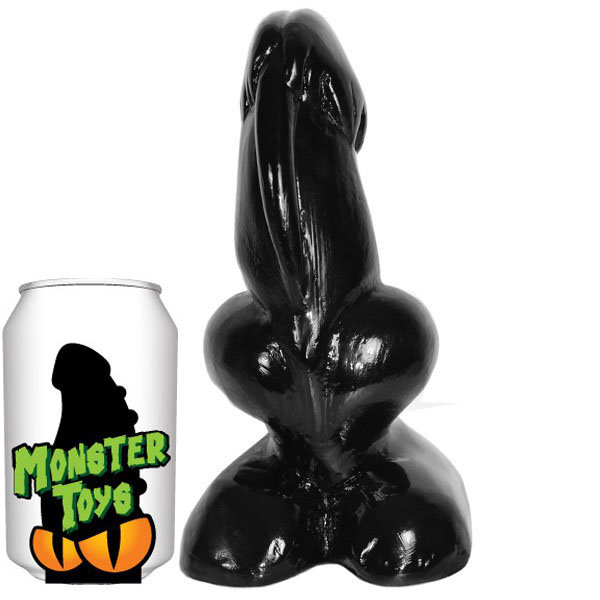 Monster Toys Minotor Black Dildo 8.5 Inch