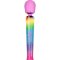 Le Wand Petite Mini Rechargeable Massage Wand Vibrator Rainbow Ombre