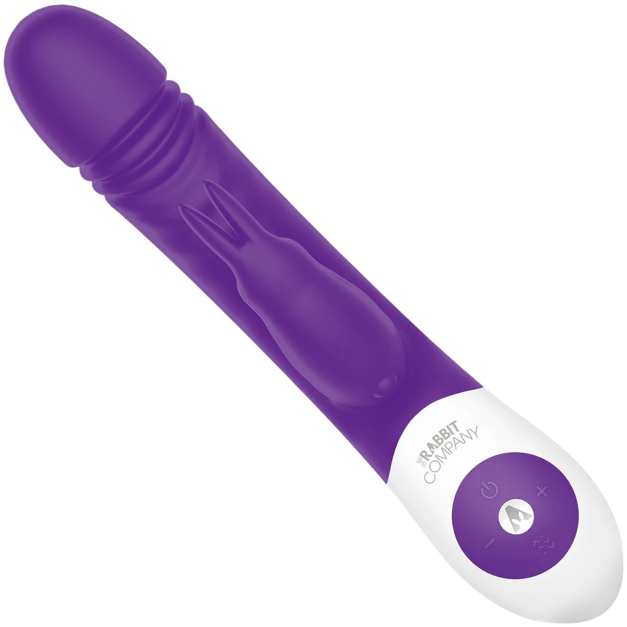 The Rabbit Company The Sonic Rabbit Thrusting Vibrator Purple