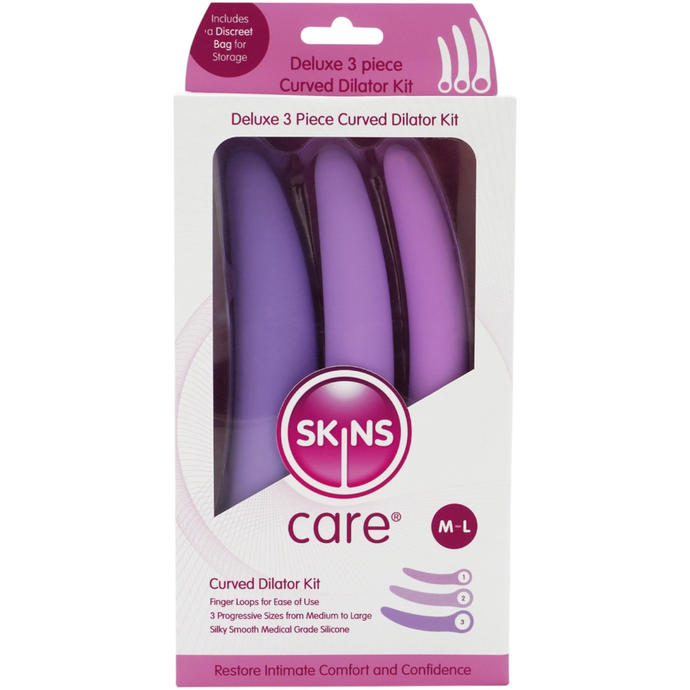 Skins Care Curved Dilators Set M-L (3 Pack)