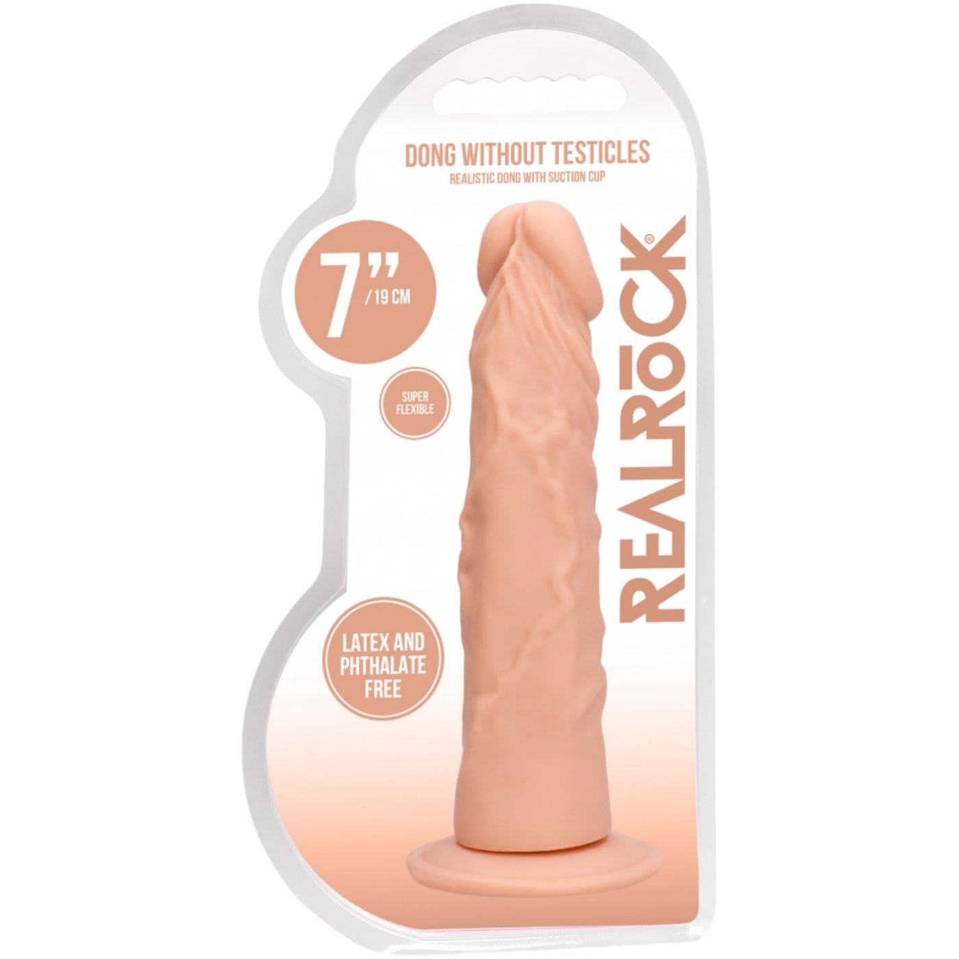 RealRock Realistic Dildo with Suction Cup 7 Inch