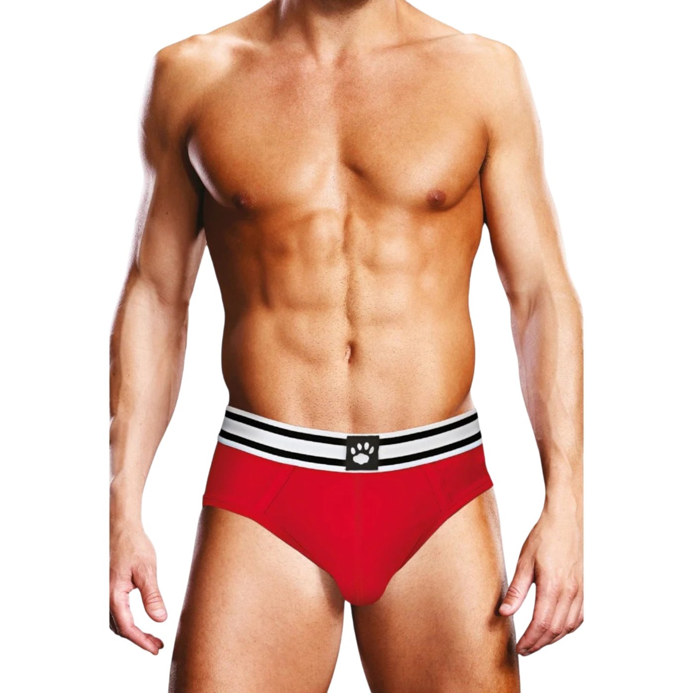Prowler Red and White Backless Men’s Brief