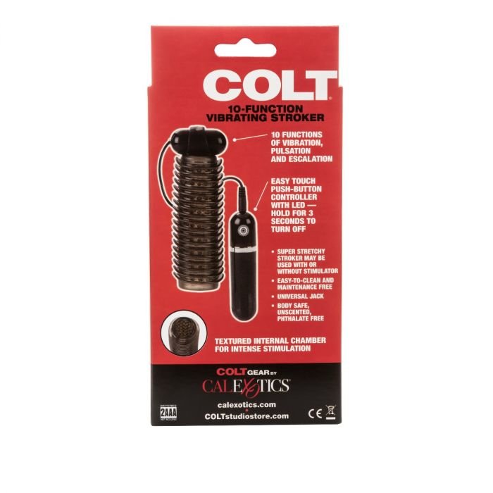 COLT 10 Function Vibrating Stroker Smoke