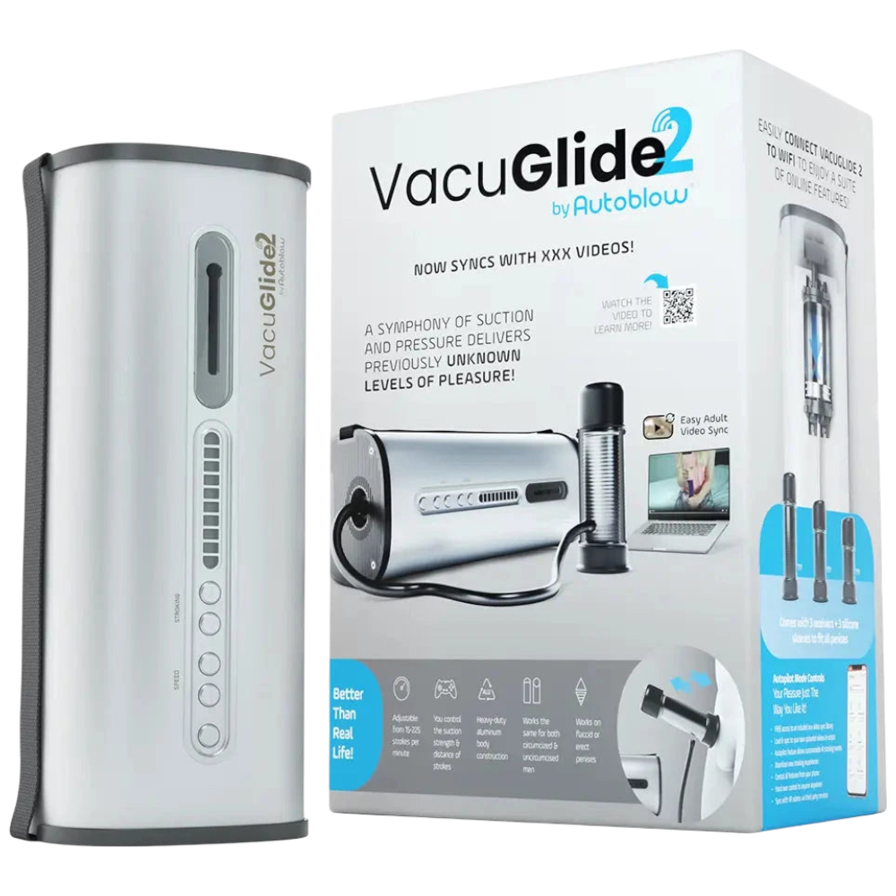 Autoblow VacuGlide 2 App-Controlled Milking Machine & Vacuum Masturbator