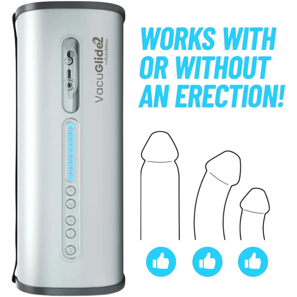 Autoblow VacuGlide 2 App-Controlled Milking Machine & Vacuum Masturbator