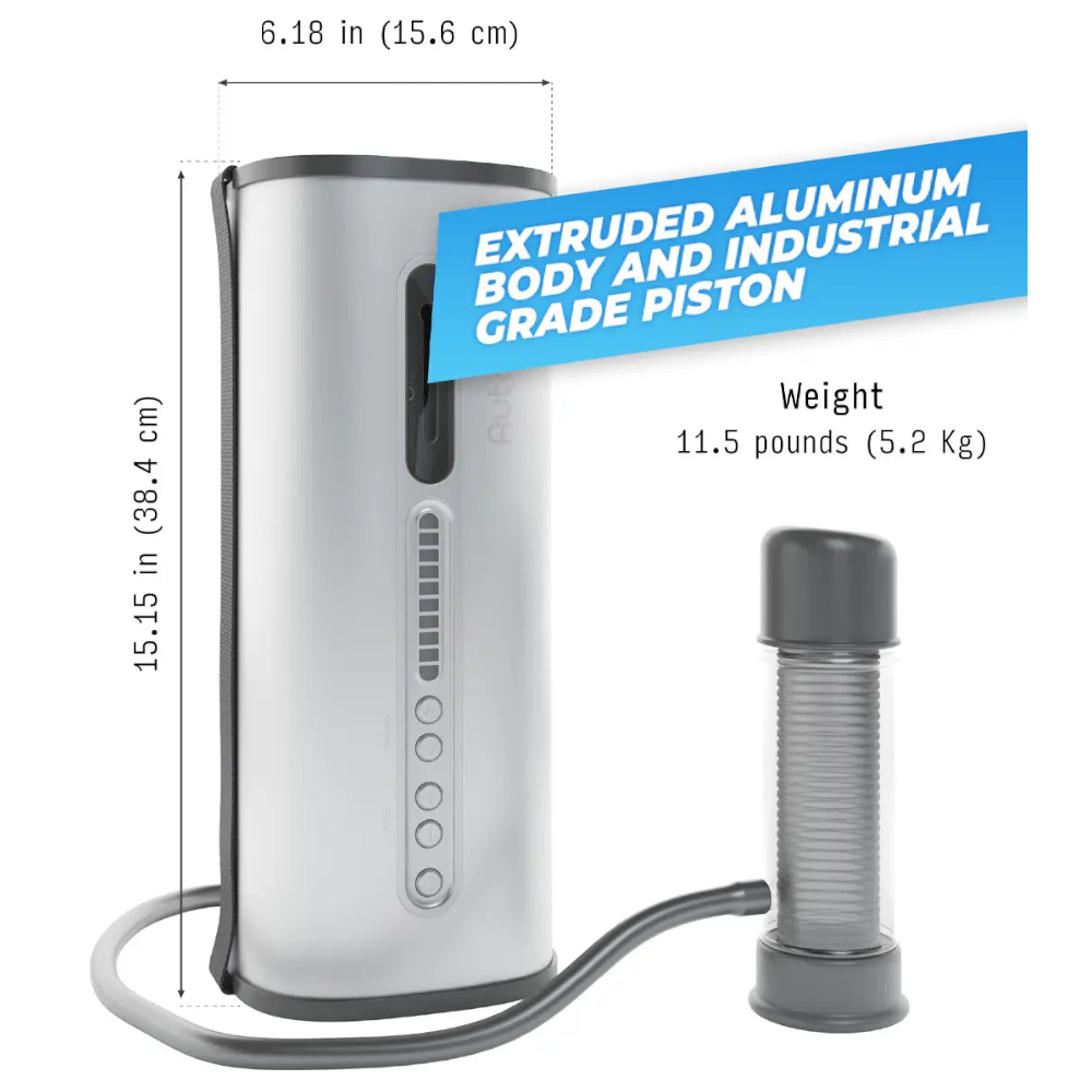 Autoblow VacuGlide 2 App-Controlled Milking Machine & Vacuum Masturbator