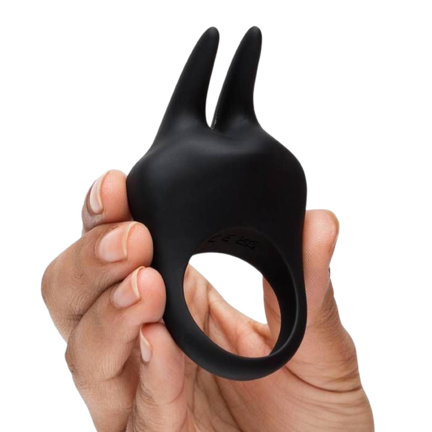 Fifty Shades of Grey Sensation Rechargeable Vibrating Cock Ring with Rabbit Ears