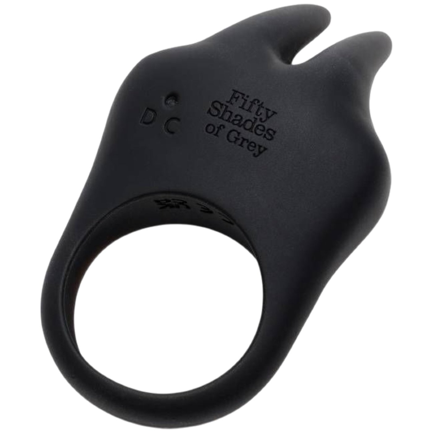 Fifty Shades of Grey Sensation Rechargeable Vibrating Cock Ring with Rabbit Ears