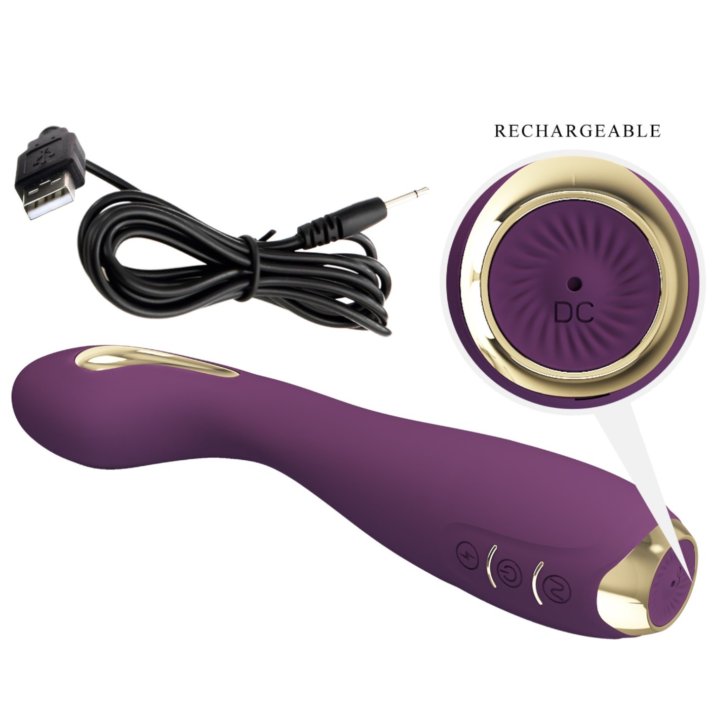 Pretty Love Hector Electro Stim App Controlled G Spot Vibrator
