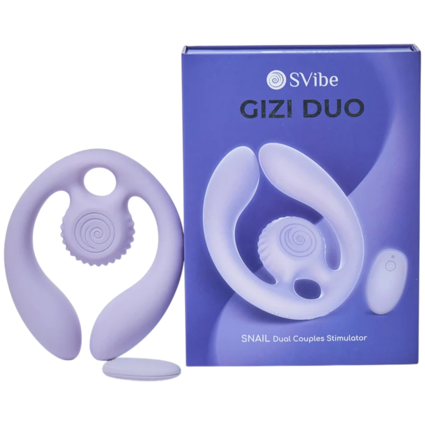 SVibe Snail Gizi Duo Remote Control Couples Vibrator