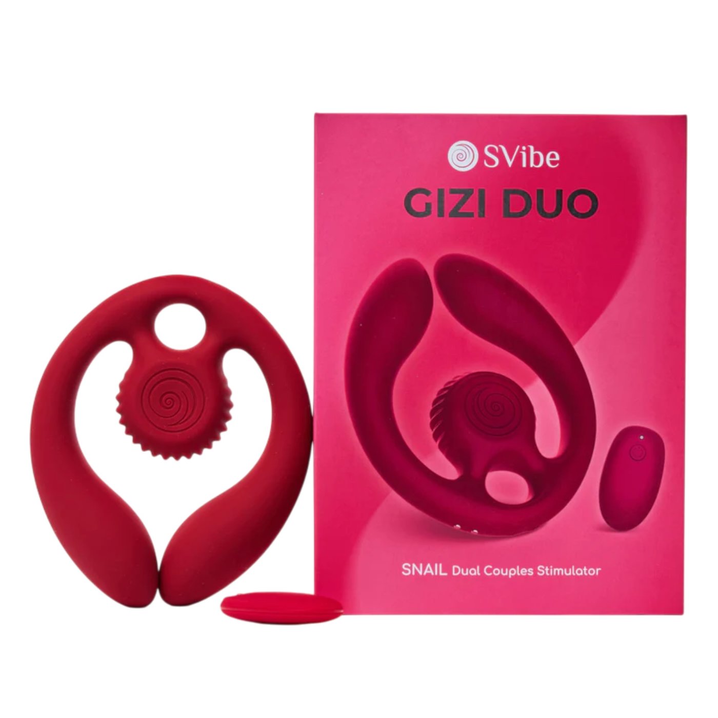 SVibe Snail Gizi Duo Remote Control Couples Vibrator