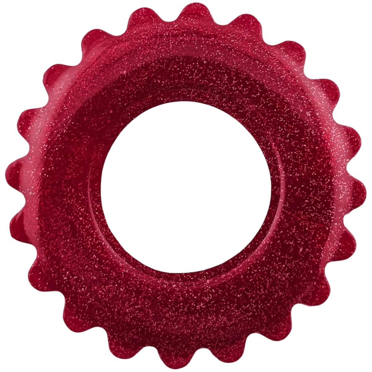 Oxballs Plushy Comfort Cock Ring, Cherry – Oxballs