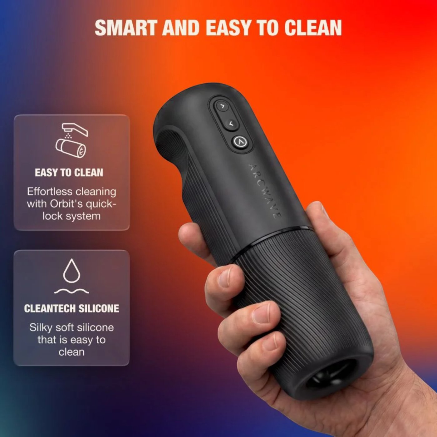 Arcwave Orbit Automatic Male Masturbator with 360° Rotation